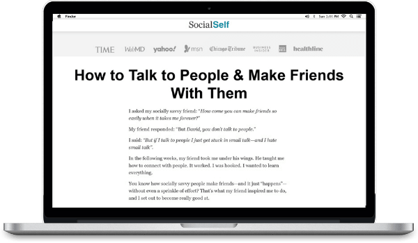 Socialself – How To Talk To People & Make Friends With Them + Invisible to Interesting-Download